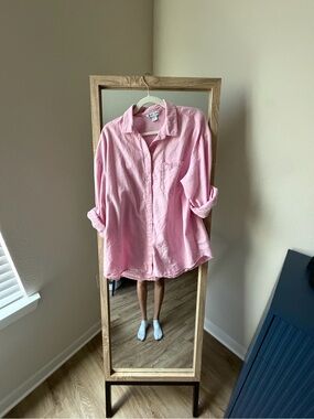 NWPT Old Navy Light Pink Boyfriend Shirt